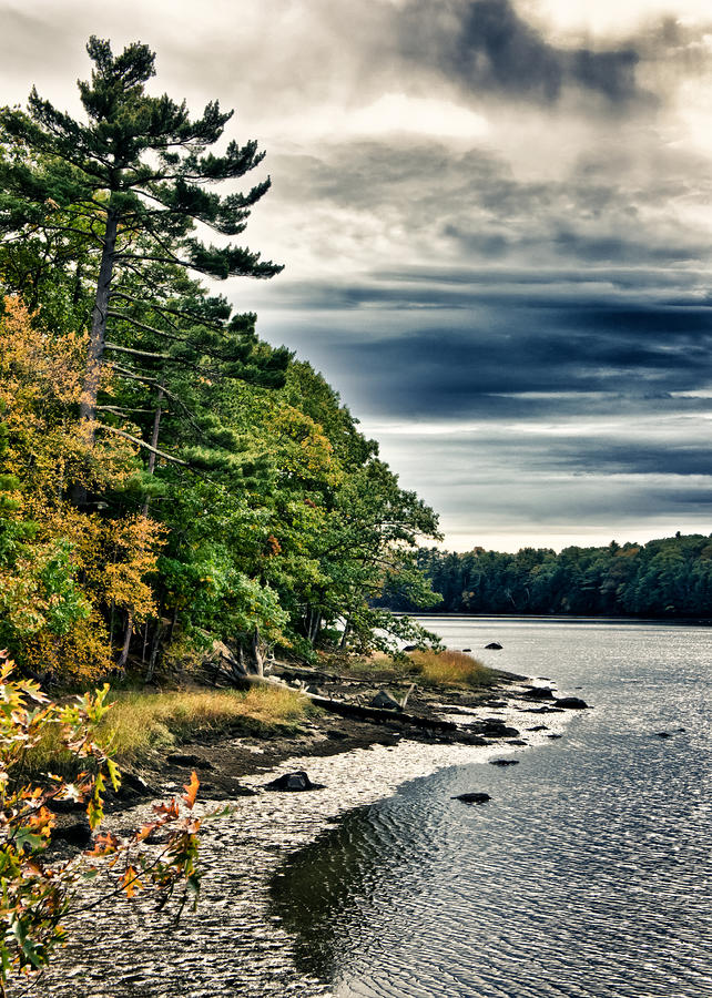 New Hampshire Waterway 2 Photograph by Edward Myers