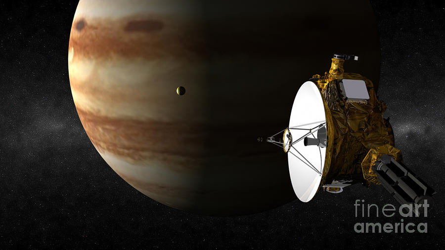 New Horizons Flies By Jupiter Photograph by Johns Hopkins University APL / Southwest Research Institute