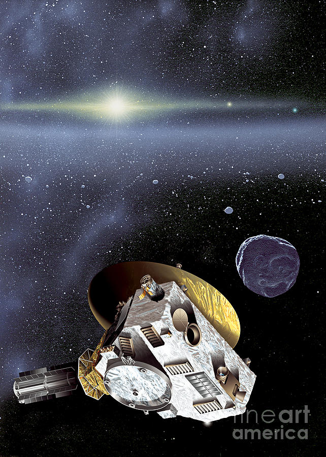 New Horizons Spacecraft In Kuiper Belt Photograph by NASA/Johns Hopkins University APL/Southwest Research Institute