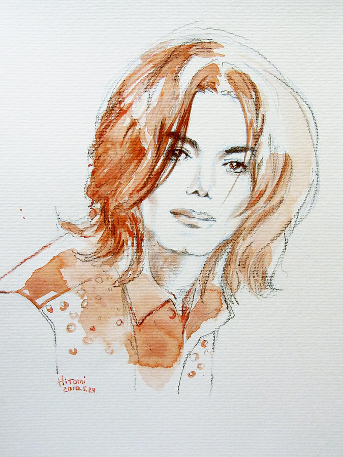 Michael Jackson Painting - New inner Beauty by Hitomi Osanai