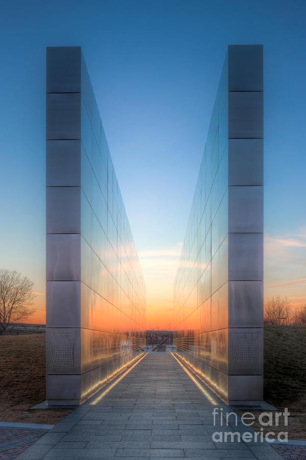 New Jersey Empty Sky Memorial I Photograph by Clarence Holmes