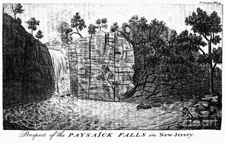New Jersey: Passaic Falls Photograph by Granger