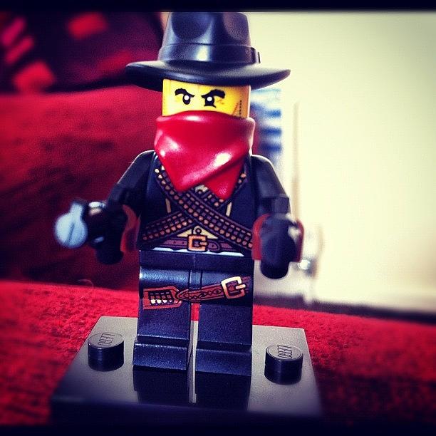Hat Photograph - New Lego Bandit! #lego #bandit #fun by Joseph Gore