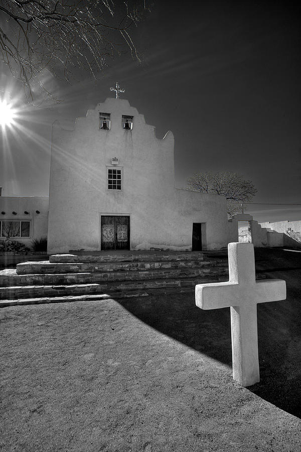 New Mexico Church Photograph by Peter Tellone