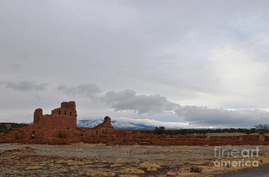 New Mexico Indian Mission Photograph by David Arment
