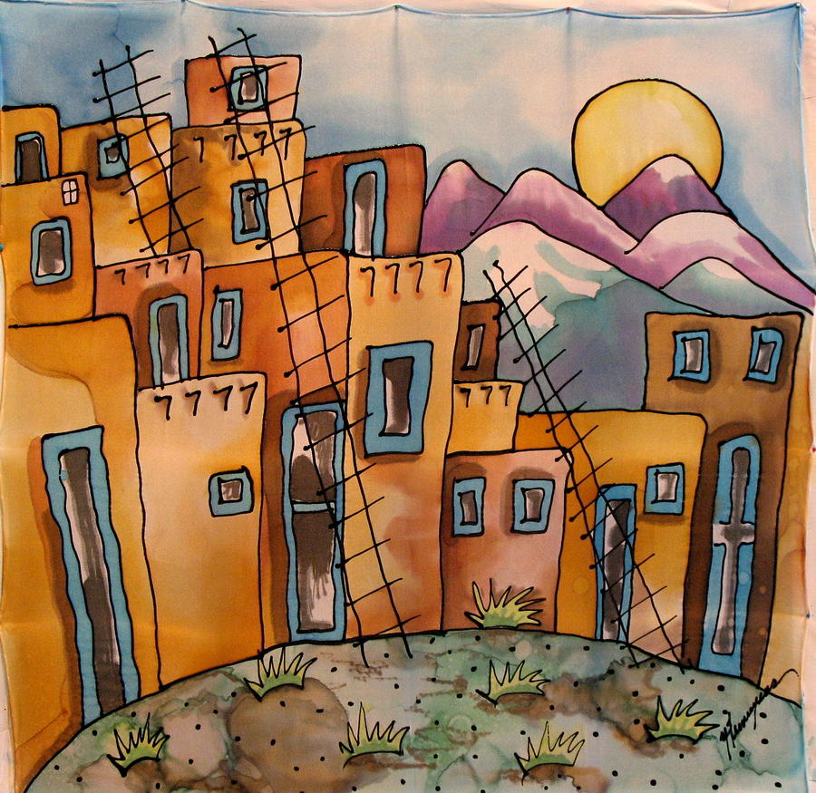 New Mexico memories Tapestry - Textile by Yvonne Feavearyear - Fine Art America