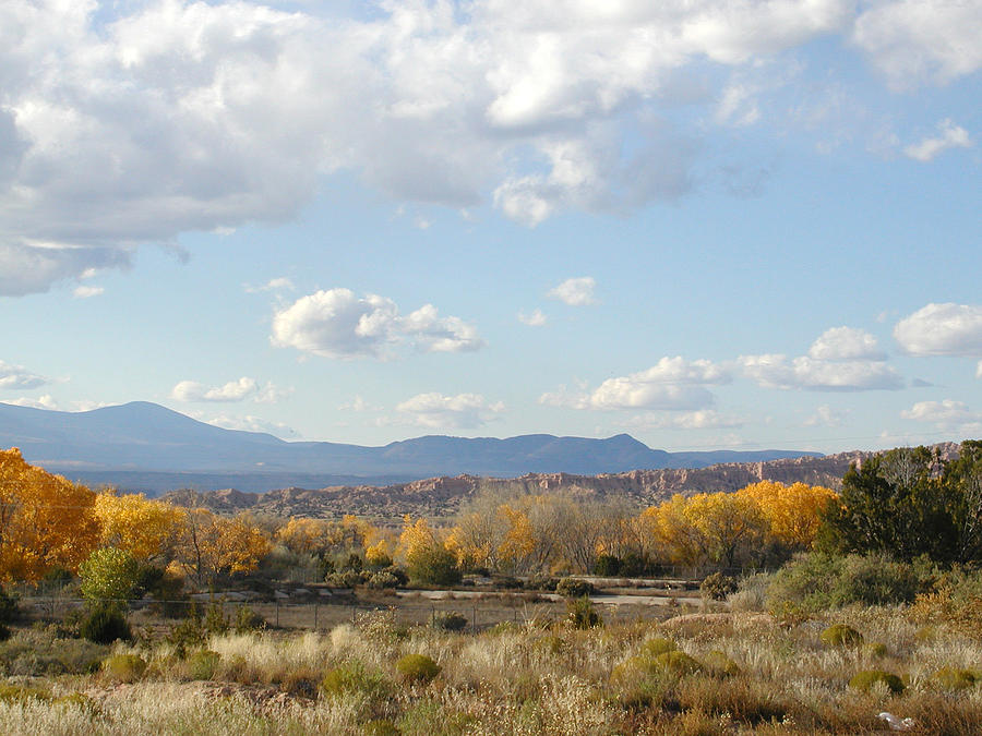 New Mexico Series - Autumn Landscape Photograph by Kathleen Grace