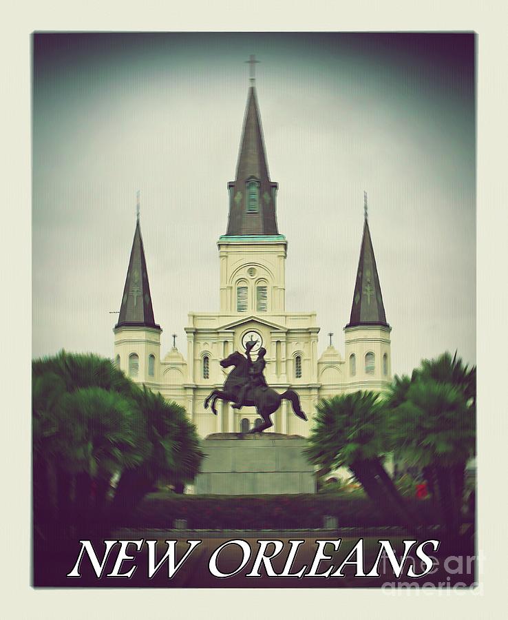 New Orleans Poster Photograph by Perry Webster