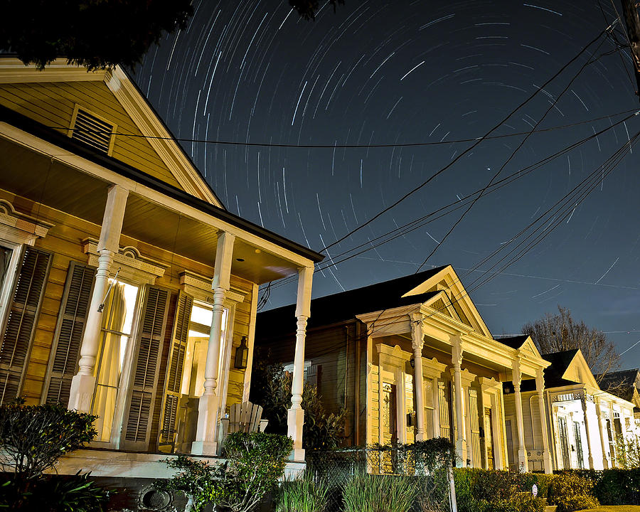 New Orleans Star Trails Photograph by Ray Devlin