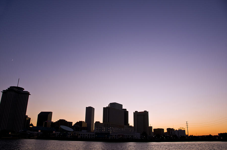 New Orleans Photograph - New Orleans Sunset by Ray Laskowitz