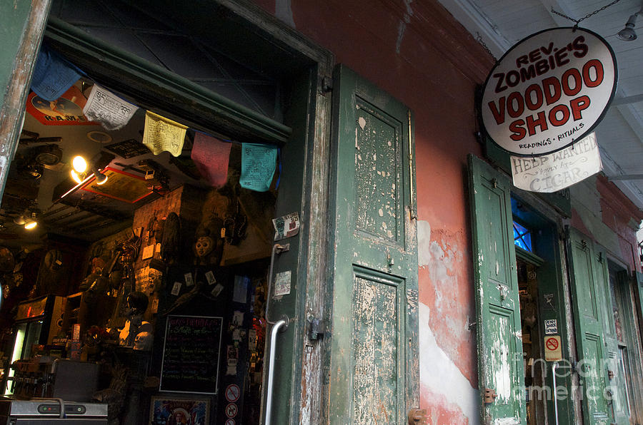 New Orleans Voodoo Shop Photograph by Jeanne  Woods