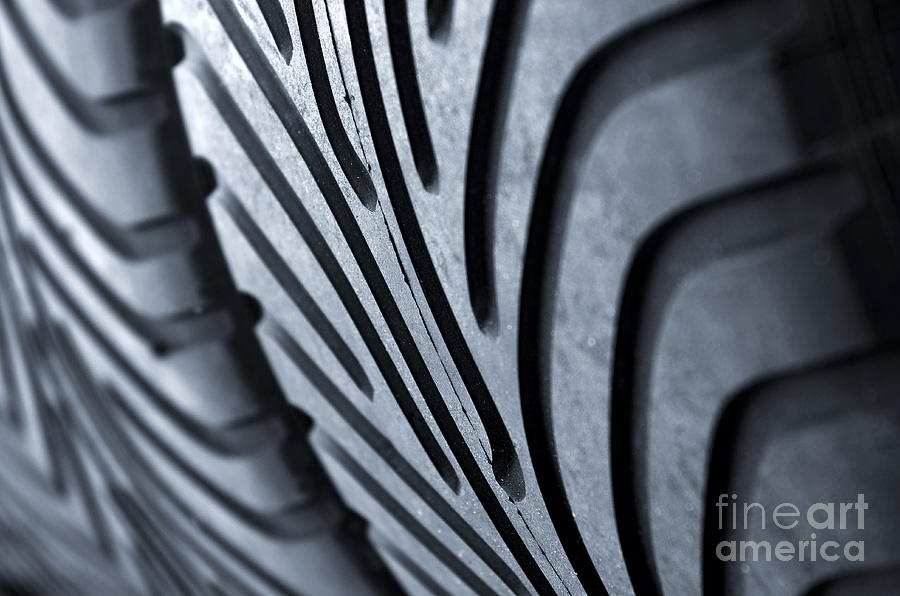 Transportation Photograph - New racing tires by Carlos Caetano