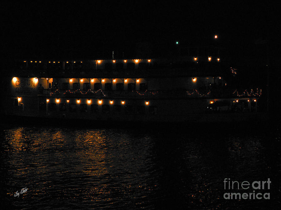 NOLA Night Cruise Photograph by Joy Tudor