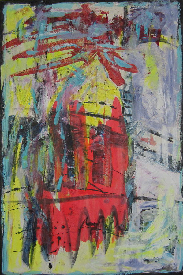 New York 1 Painting by Francine Ethier