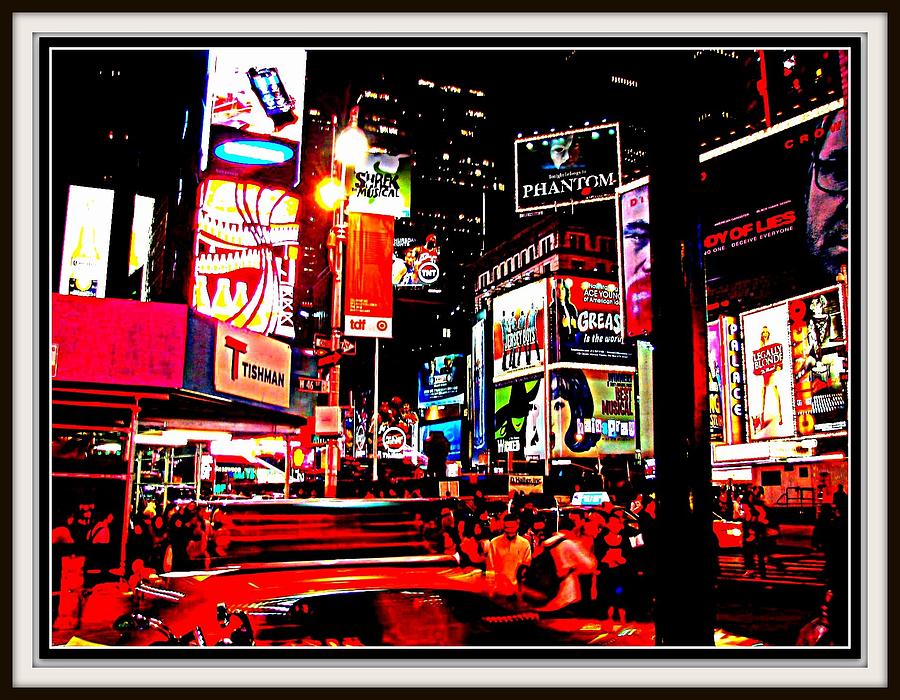 New York At Night--7 Photograph by Anand Swaroop Manchiraju