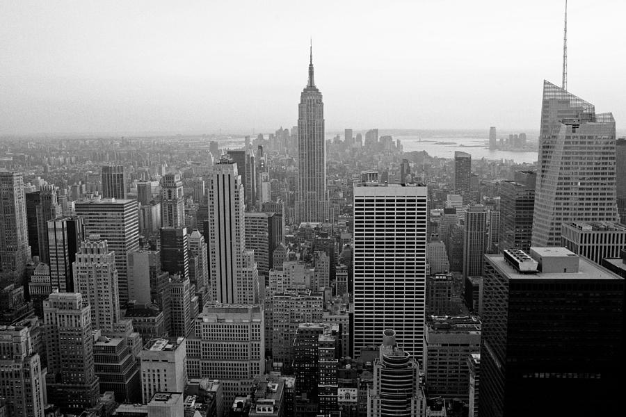 New York bw Photograph by Toni Vilches - Fine Art America