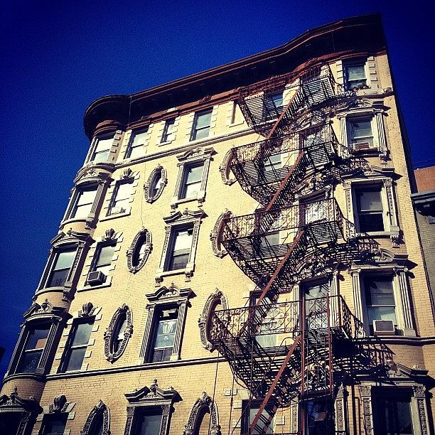 New York City Photograph - New York City - Lower East Side Architecture by Vivienne Gucwa