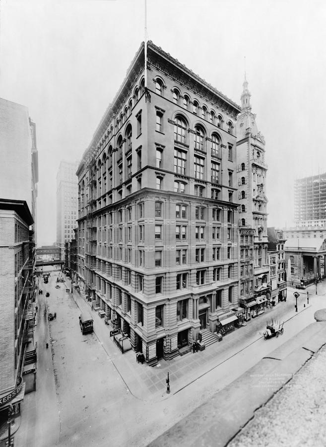 Western Union building, New York City. Aet Deco lobby Stock Photo