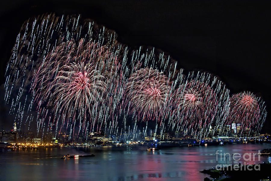 New York City Celebrates the 4th Photograph by Susan Candelario