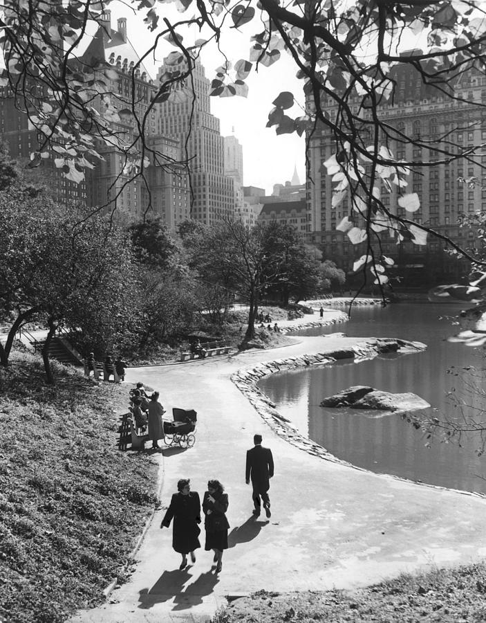 New York City, Central Park Photograph by Everett