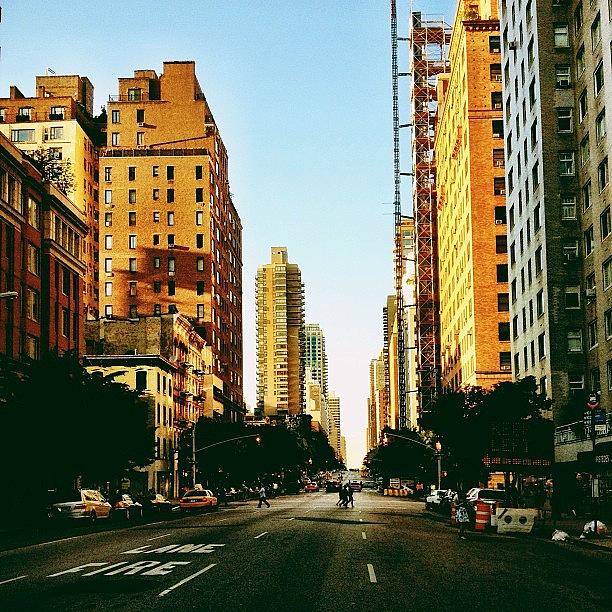 New York City Photograph - New York City Golden Sun by Vivienne Gucwa