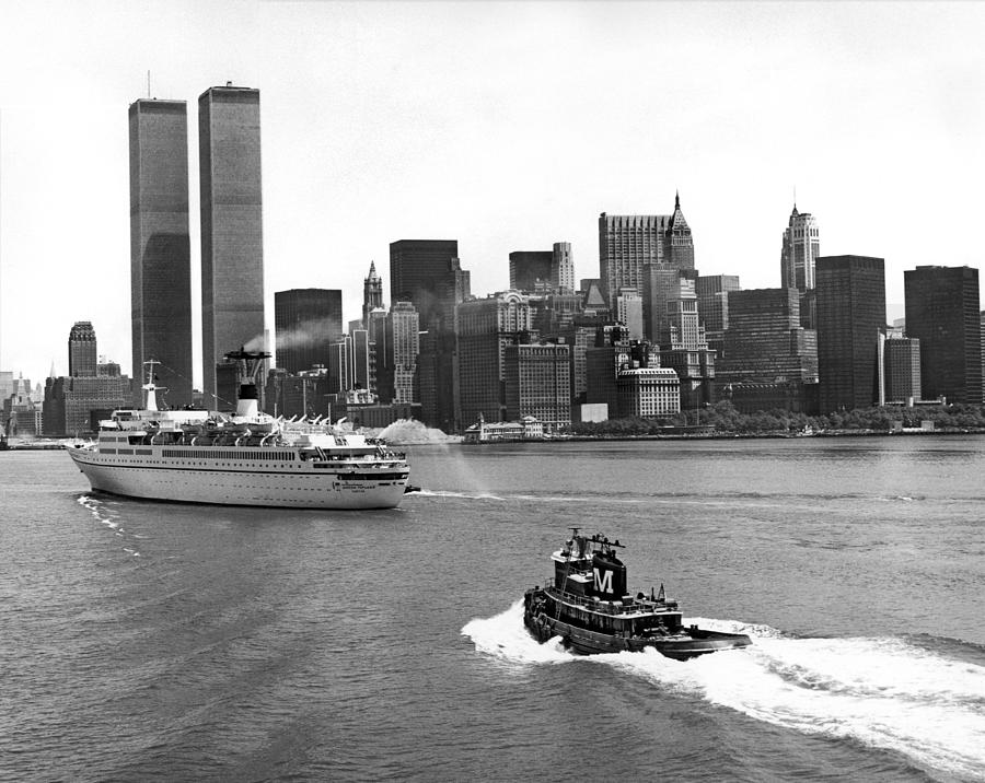 New York City Harbor Photograph by Underwood Archives