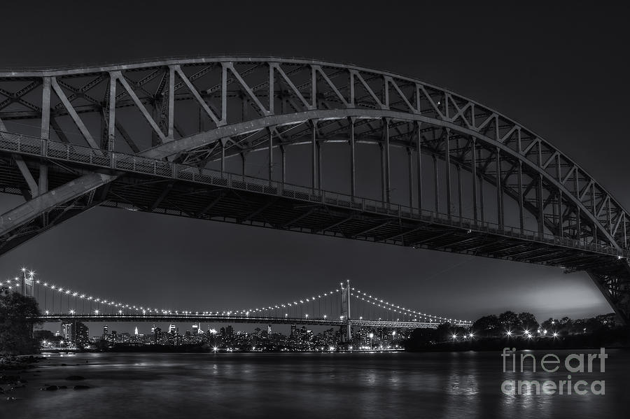 New York City Hell Gate Bridges II Photograph by Clarence Holmes