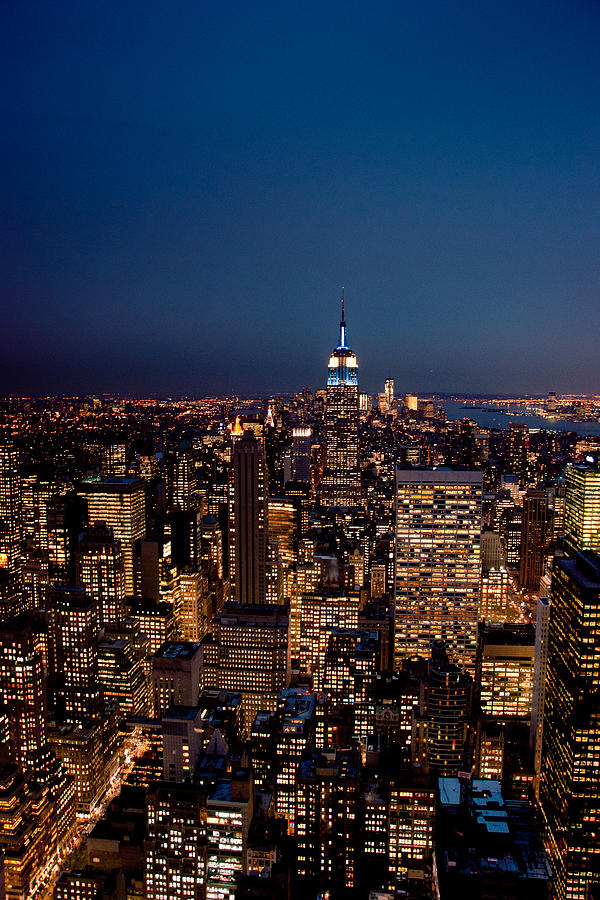 New York City of Lights Photograph by Heidi Reyher - Fine Art America