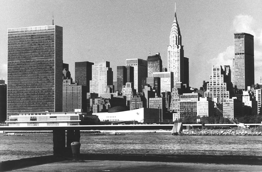 new york city skyline 1960s