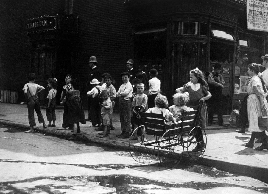 New York City Street Children by Everett