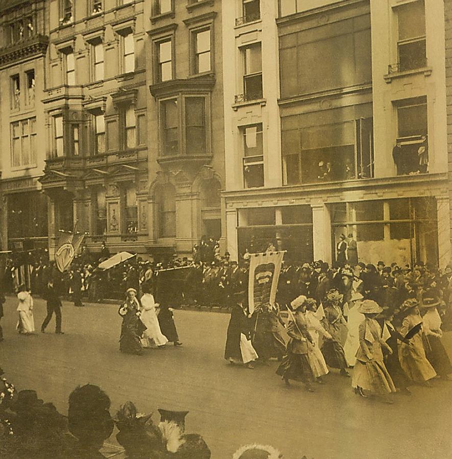 New York City Suffrage Parade Photograph By Everett Fine Art America