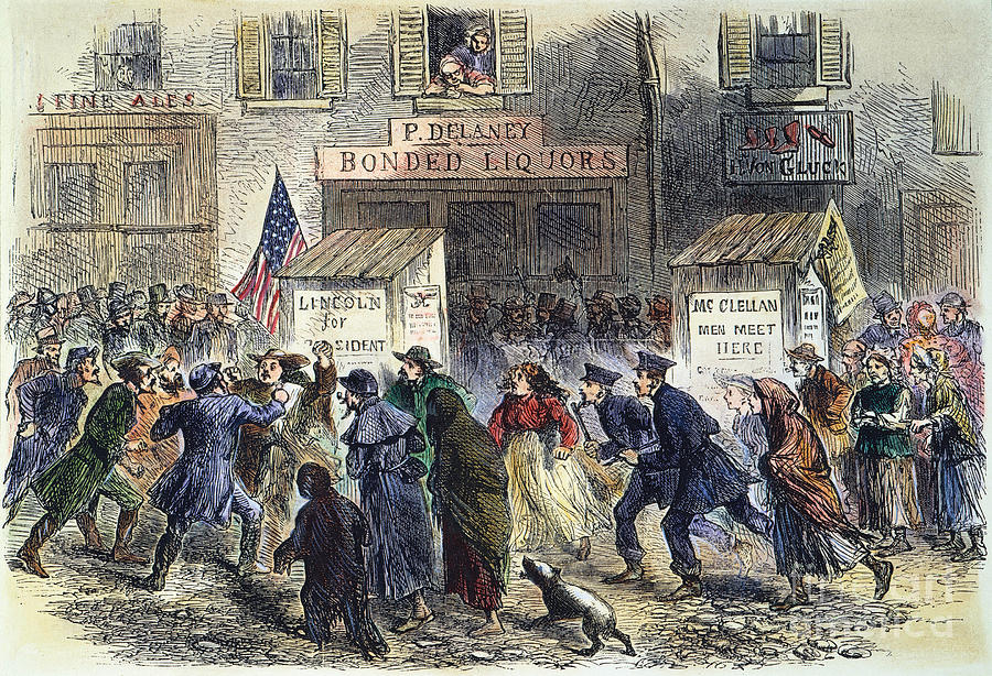 New York: Election, 1864 Photograph By Granger