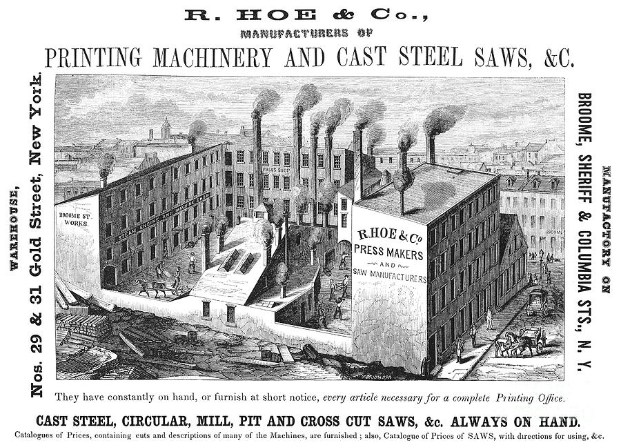 New York Factory 1855 Granger 
