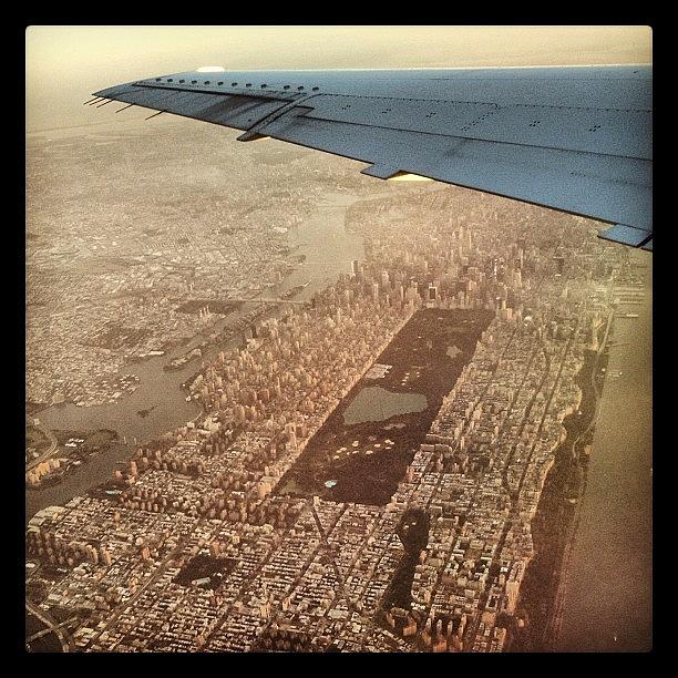 Airplane Photograph - New York From The Sky, Yet Again. (2 by Bryan Burton