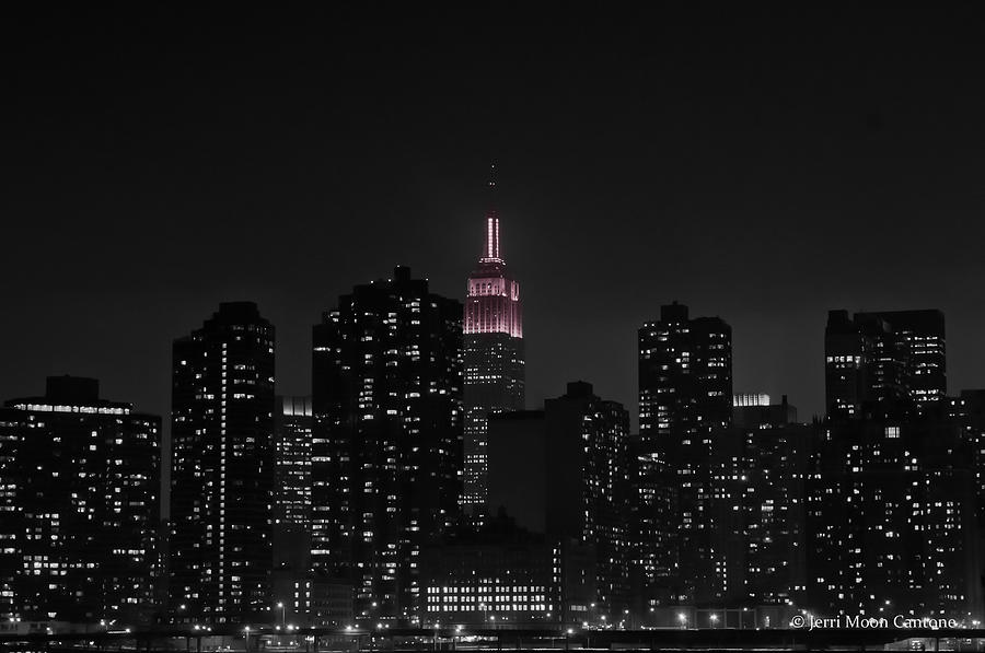 New York Pink Photograph by Jerri Moon Cantone