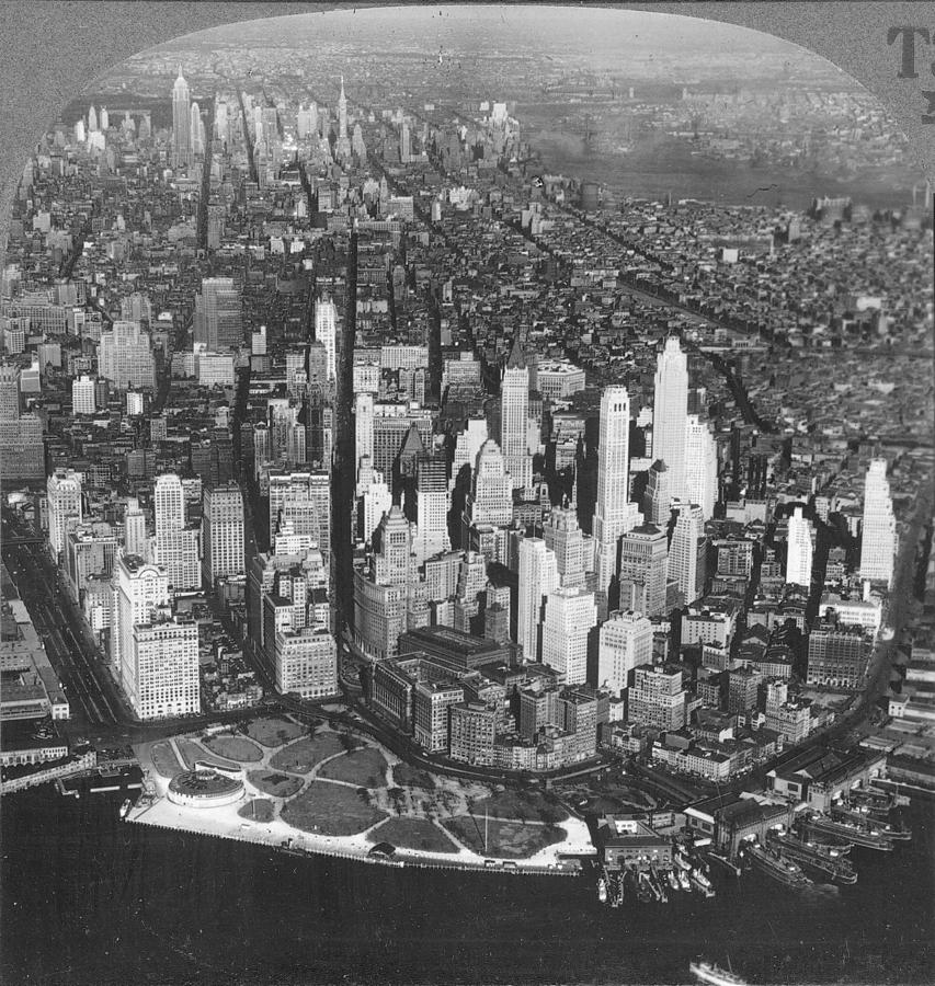 New York Skyline, C1925 Photograph by Granger