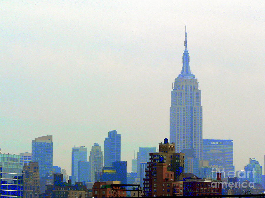 New York Skyline Photograph by Elizabeth Fontaine-Barr