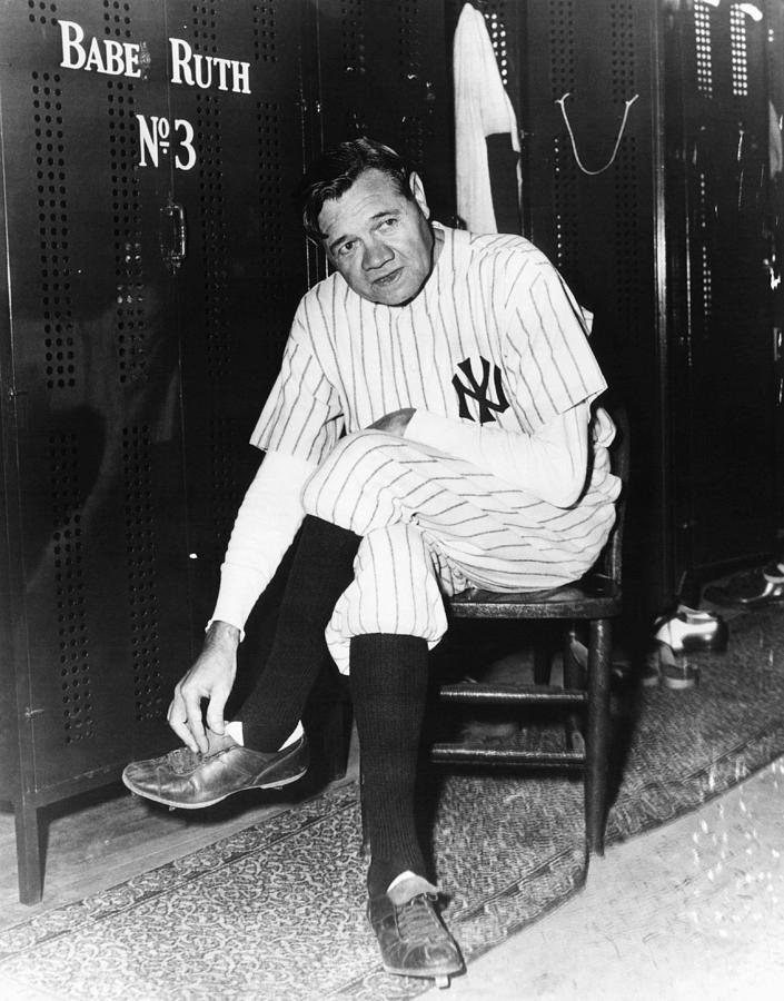 New York Yankees Photograph - New York Yankees. Retired Outfielder by Everett
