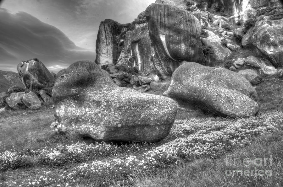 New Zealand Sacred Rocks Photograph by Marc Bittan