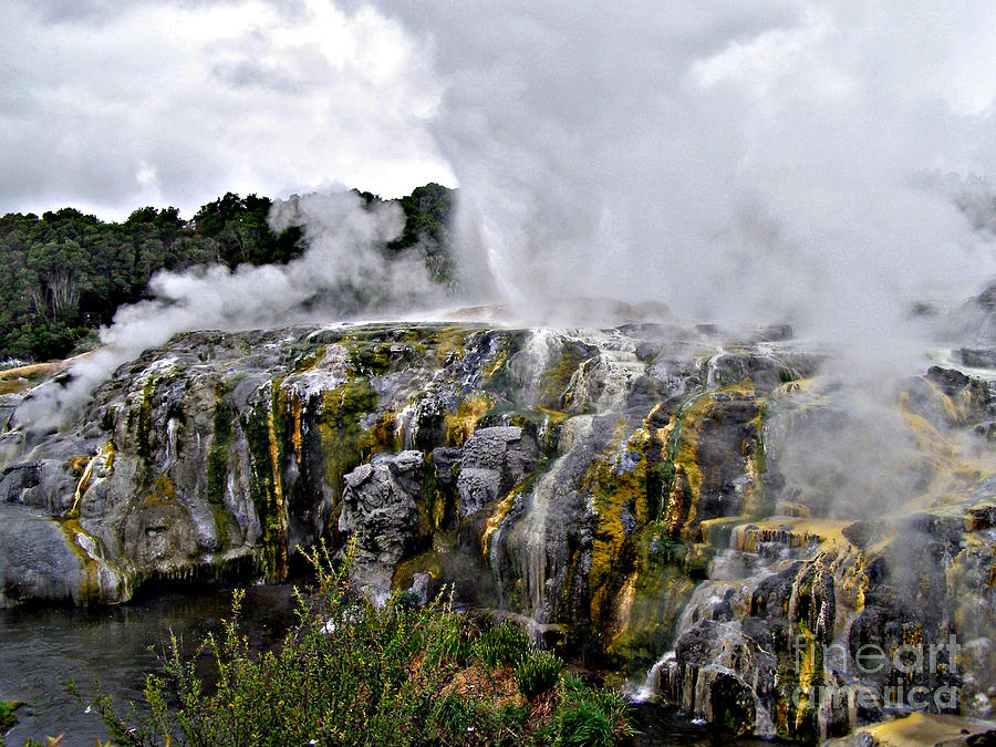 New Zealand Thermal Springs Photograph by Louise Peardon