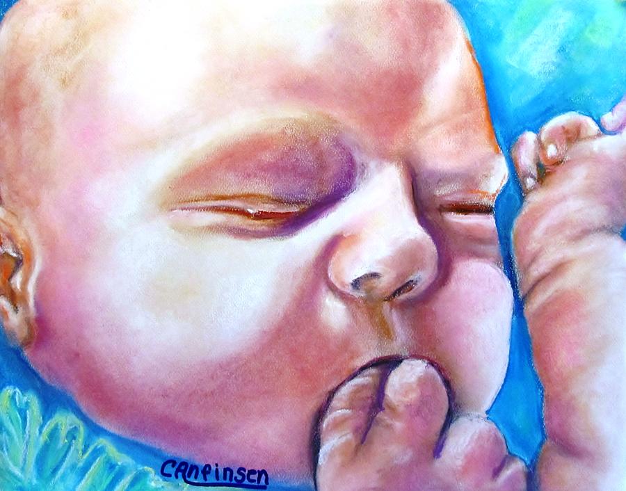 Newborn Pastel by Carol Allen Anfinsen