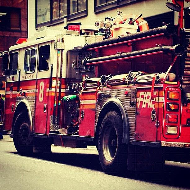 New York City Photograph - #newyork #bravest #fdny #nyc #firemen by Roman Kruglov