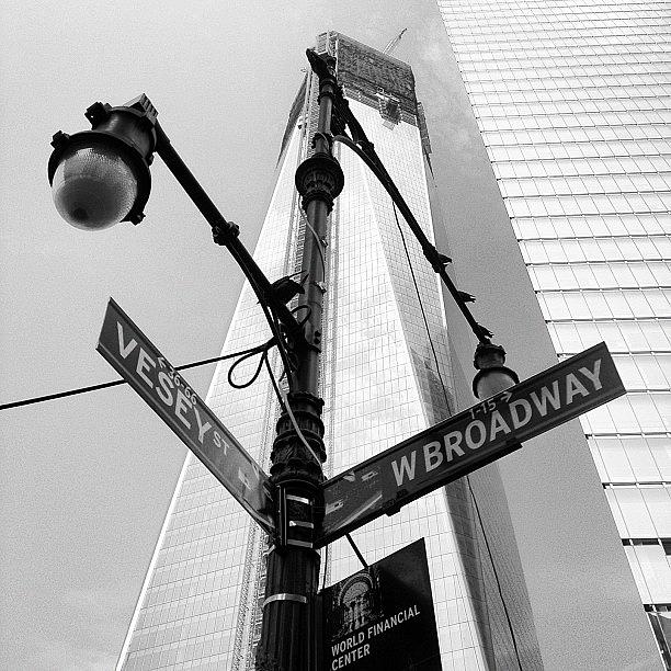 New York City Photograph - #newyork #nyc #bw #freedomtower by Nick Valenzuela