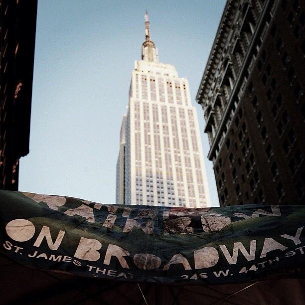 Broadway Photograph - #newyorker #newyork #ny #empirestate by Joel Lopez