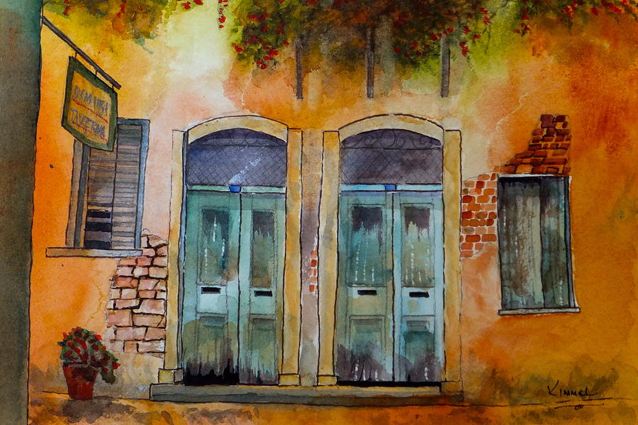 Doors Painting - Next Door Neighbours by Harold Kimmel