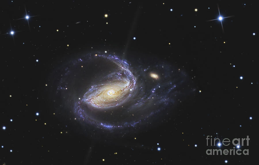 Ngc 1097 Is A Barred Spiral Galaxy Photograph by R Jay GaBany - Pixels