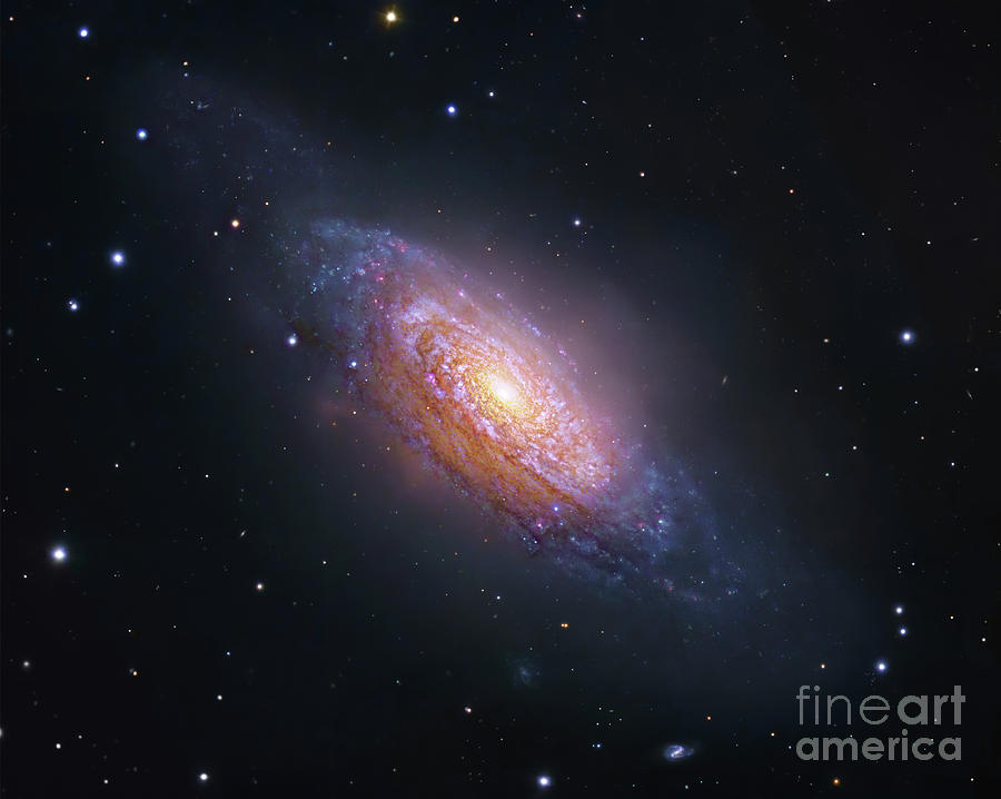 Space Photograph - Ngc 3521, Spiral Galaxy In Leo by Robert Gendler
