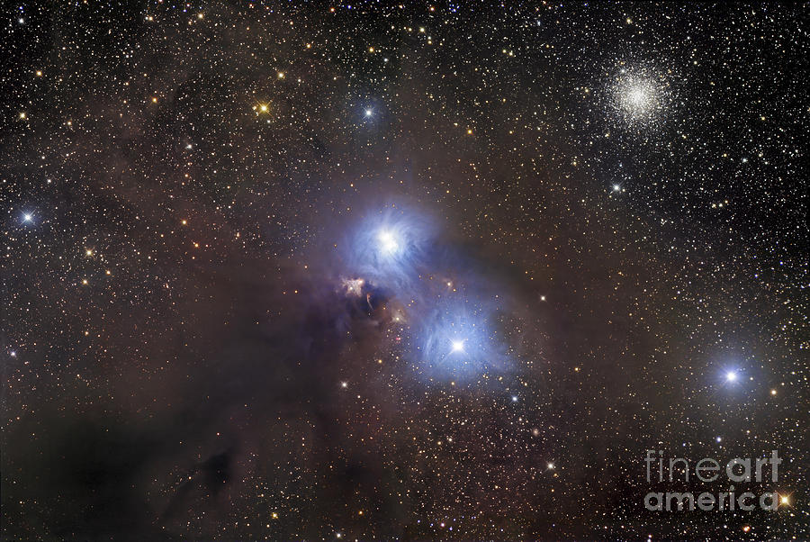 Ngc 6726, Galactic Dust Cloud In Corona Photograph