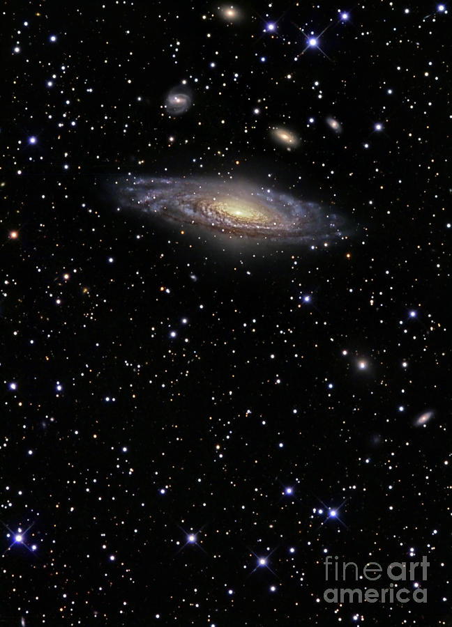 Ngc 7331 Is A Spiral Galaxy Photograph by R Jay GaBany