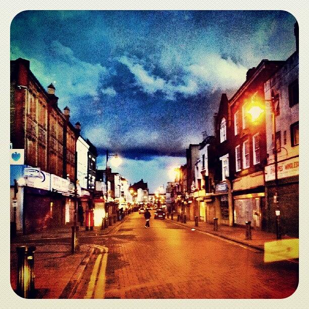 Clouds Photograph - N!ght #street #market #shops #night by K H   U   R   A   M